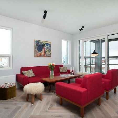 Ocean View Luxury Apartment In Central Reykjavík Kültér fotó