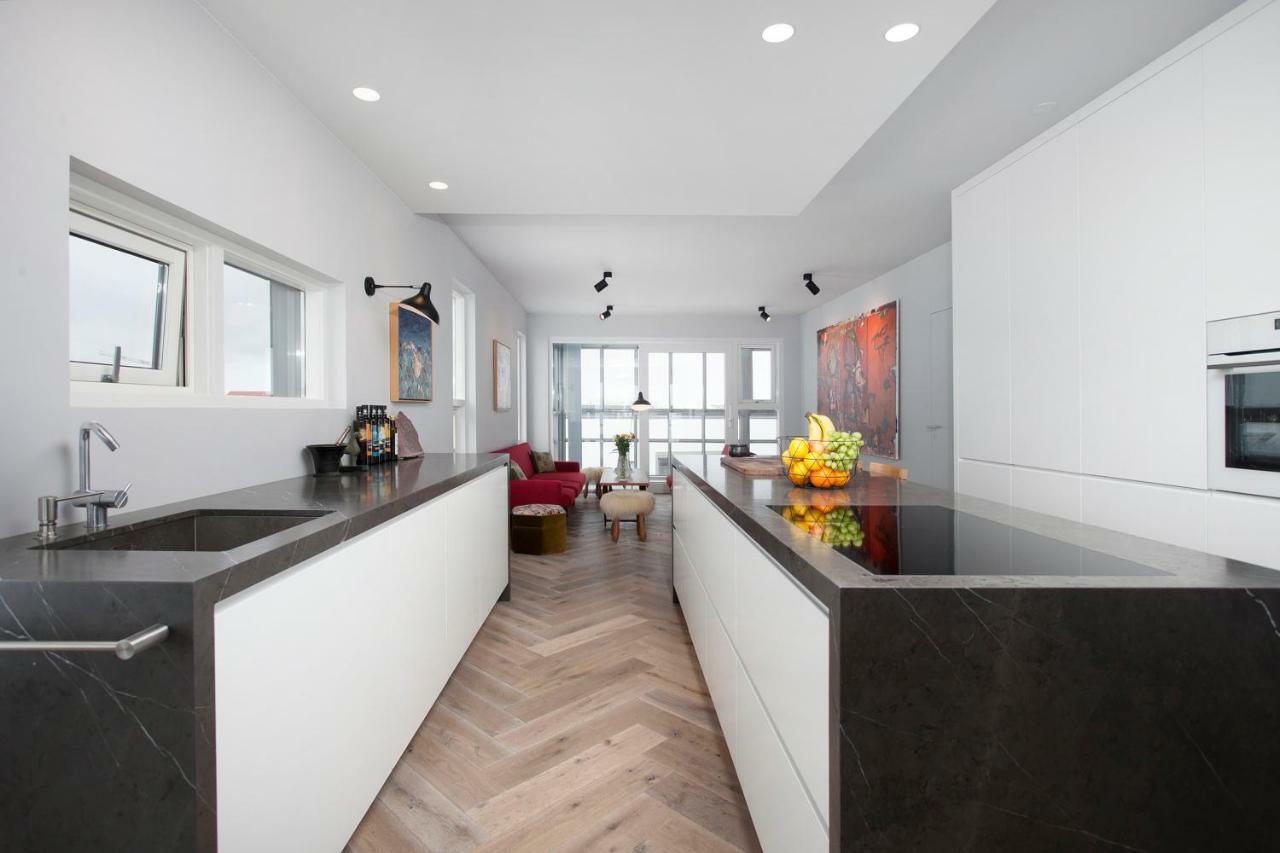 Ocean View Luxury Apartment In Central Reykjavík Kültér fotó