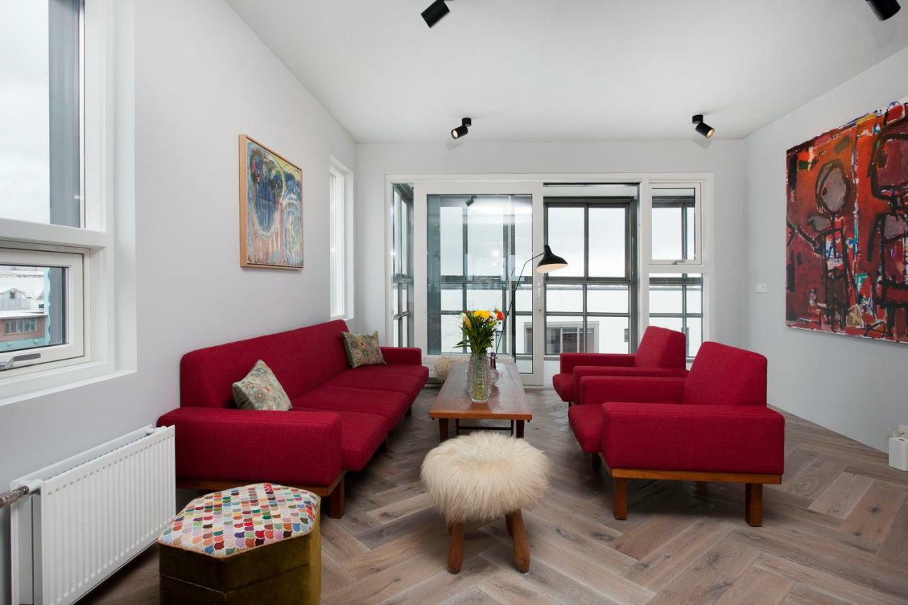 Ocean View Luxury Apartment In Central Reykjavík Kültér fotó