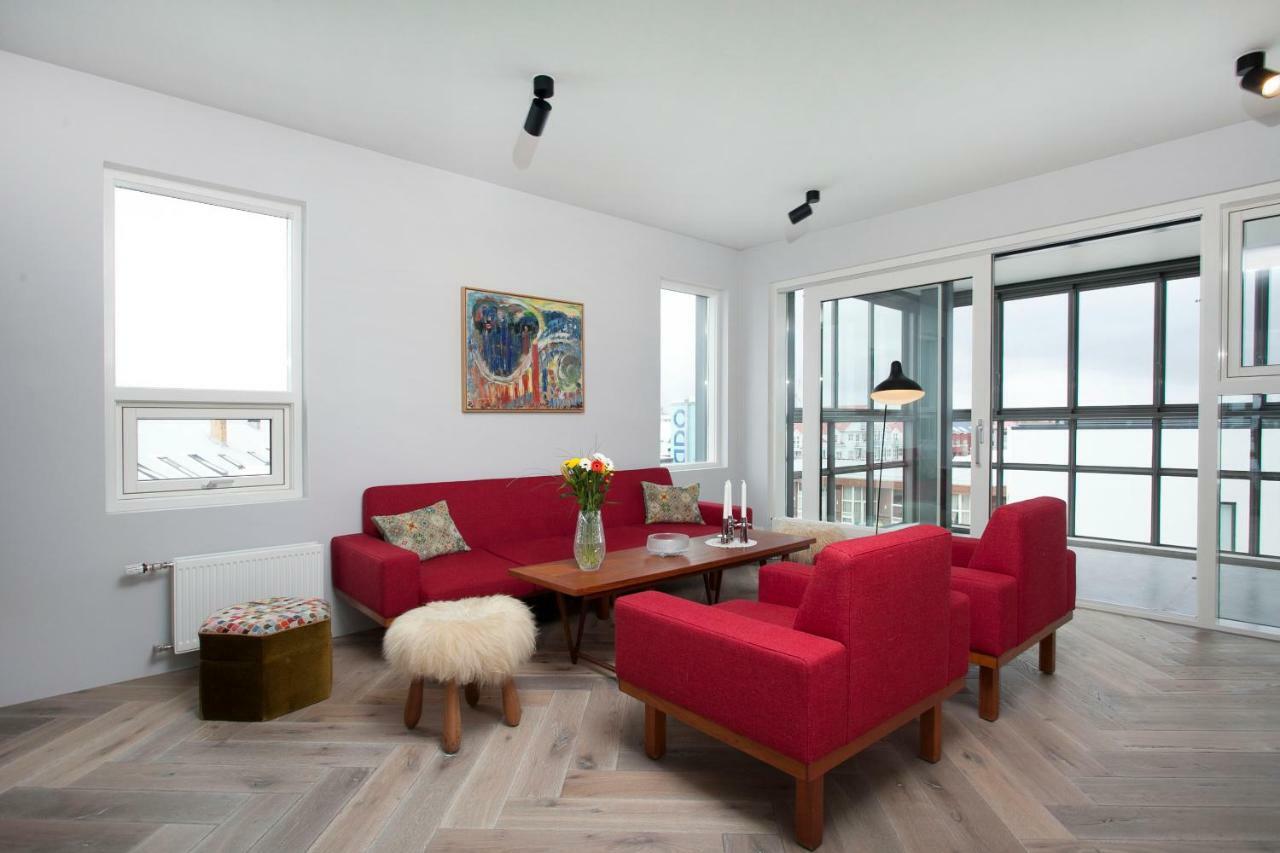 Ocean View Luxury Apartment In Central Reykjavík Kültér fotó